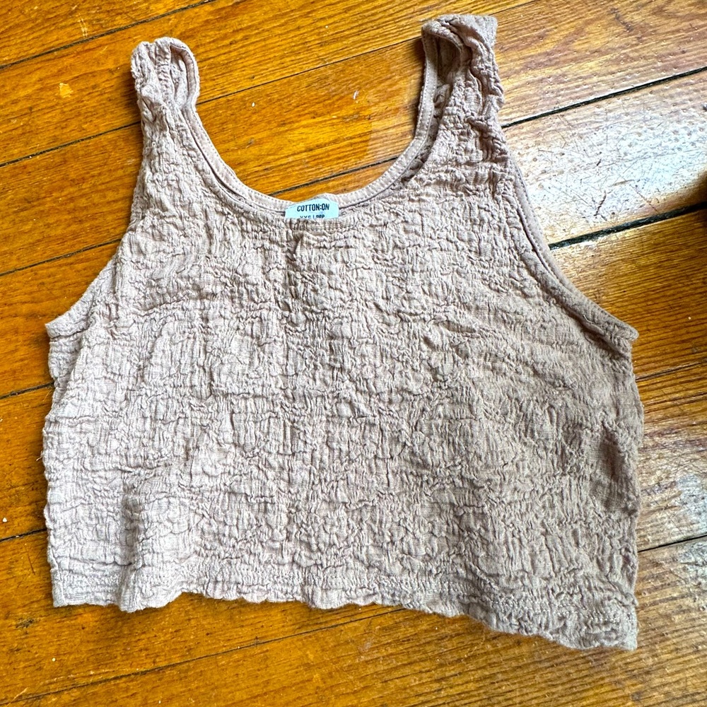 Cotton on crop top